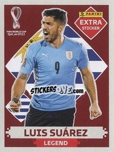 Sticker Luis Suárez (Uruguay) - FIFA World Cup Qatar 2022. International Edition - Panini