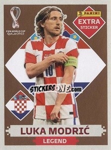 Figurina Luka Modrić (Croatia) - FIFA World Cup Qatar 2022. International Edition - Panini