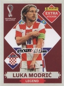 Cromo Luka Modrić (Croatia) - FIFA World Cup Qatar 2022. International Edition - Panini