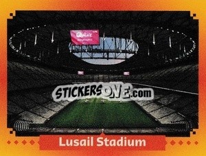 Figurina Lusail Stadium indoor - FIFA World Cup Qatar 2022. International Edition - Panini