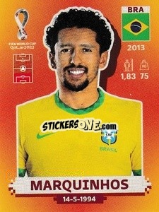 Sticker Marquinhos - FIFA World Cup Qatar 2022. International Edition - Panini