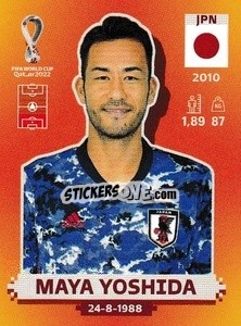 Sticker Maya Yoshida - FIFA World Cup Qatar 2022. International Edition - Panini