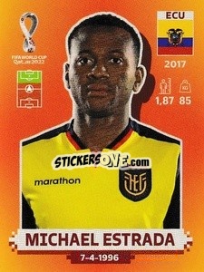 Cromo Michael Estrada - FIFA World Cup Qatar 2022. International Edition - Panini