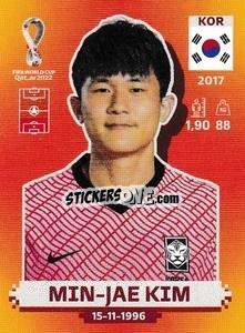 Sticker Min-jae Kim - FIFA World Cup Qatar 2022. International Edition - Panini
