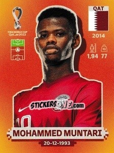 Sticker Mohammed Muntari - FIFA World Cup Qatar 2022. International Edition - Panini