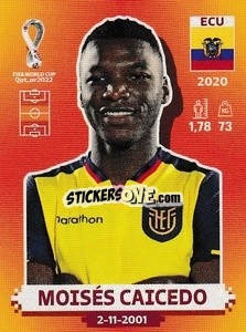 Sticker Moisés Caicedo - FIFA World Cup Qatar 2022. International Edition - Panini