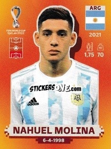 Sticker Nahuel Molina