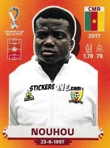 Sticker Nouhou - FIFA World Cup Qatar 2022. International Edition - Panini