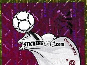 Sticker Official Mascot - FIFA World Cup Qatar 2022. International Edition - Panini