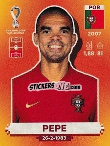 Cromo Pepe - FIFA World Cup Qatar 2022. International Edition - Panini