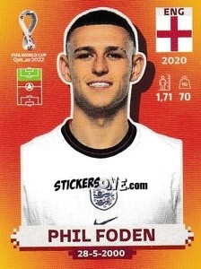 Cromo Phil Foden - FIFA World Cup Qatar 2022. International Edition - Panini