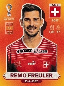 Cromo Remo Freuler - FIFA World Cup Qatar 2022. International Edition - Panini