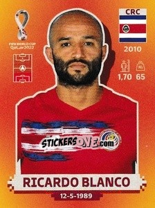 Cromo Ricardo Blanco - FIFA World Cup Qatar 2022. International Edition - Panini