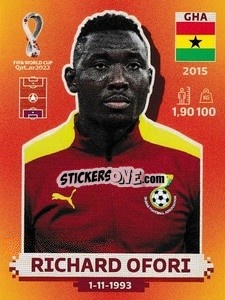 Cromo Richard Ofori - FIFA World Cup Qatar 2022. International Edition - Panini