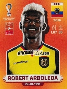 Sticker Robert Arboleda - FIFA World Cup Qatar 2022. International Edition - Panini