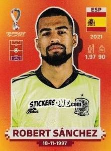 Sticker Robert Sánchez - FIFA World Cup Qatar 2022. International Edition - Panini
