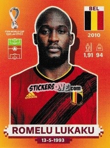Sticker Romelu Lukaku - FIFA World Cup Qatar 2022. International Edition - Panini