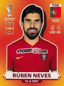 Sticker Rúben Neves - FIFA World Cup Qatar 2022. International Edition - Panini