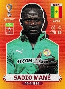 Sticker Sadio Mané - FIFA World Cup Qatar 2022. International Edition - Panini