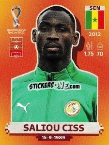 Figurina Saliou Ciss - FIFA World Cup Qatar 2022. International Edition - Panini