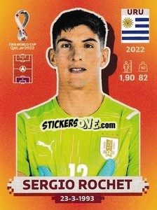 Sticker Sergio Rochet - FIFA World Cup Qatar 2022. International Edition - Panini