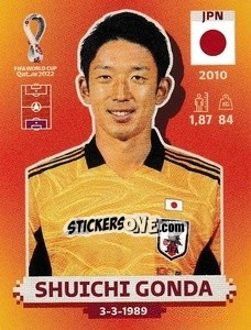 Sticker Shuichi Gonda