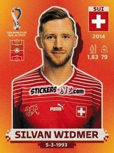 Figurina Silvan Widmer - FIFA World Cup Qatar 2022. International Edition - Panini