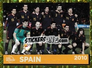 Sticker Spain 2010