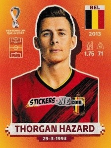 Sticker Thorgan Hazard - FIFA World Cup Qatar 2022. International Edition - Panini