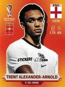 Sticker Trent Alexander-Arnold - FIFA World Cup Qatar 2022. International Edition - Panini