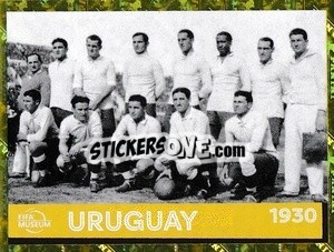 Cromo Uruguay 1930