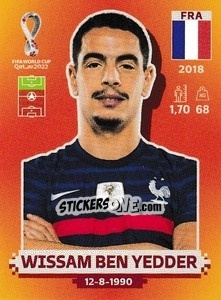 Figurina Wissam Ben Yedder - FIFA World Cup Qatar 2022. International Edition - Panini