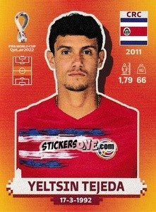 Sticker Yeltsin Tejeda - FIFA World Cup Qatar 2022. International Edition - Panini
