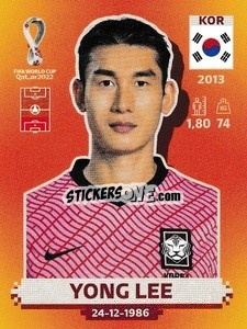 Sticker Yong Lee - FIFA World Cup Qatar 2022. International Edition - Panini