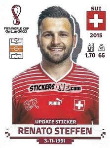Sticker Renato Steffen - FIFA World Cup Qatar 2022. Standard Edition - Panini