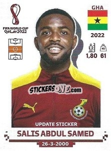 Sticker Salis Abdul Samed