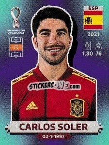 Cromo Carlos Soler