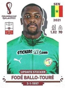 Sticker Fodé Ballo-Touré - FIFA World Cup Qatar 2022. Standard Edition - Panini