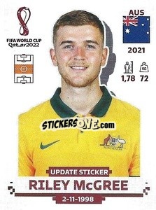 Sticker Riley McGree