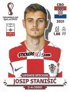 Sticker Josip Stanišić - FIFA World Cup Qatar 2022. Standard Edition - Panini