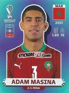 Figurina Adam Masina - FIFA World Cup Qatar 2022. Standard Edition - Panini