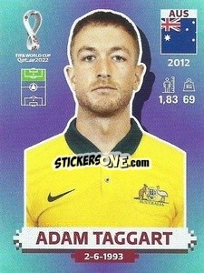 Cromo Adam Taggart - FIFA World Cup Qatar 2022. Standard Edition - Panini