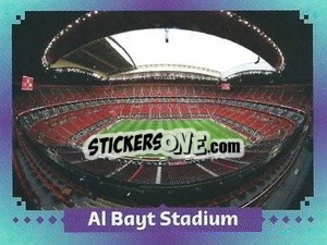 Cromo Al Bayt Stadium indoor - FIFA World Cup Qatar 2022. Standard Edition - Panini