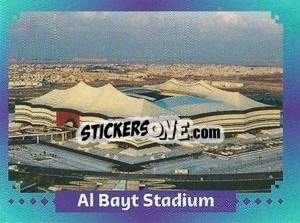 Sticker Al Bayt Stadium outdoor - FIFA World Cup Qatar 2022. Standard Edition - Panini