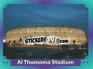 Sticker Al Thumama Stadium - FIFA World Cup Qatar 2022. Standard Edition - Panini