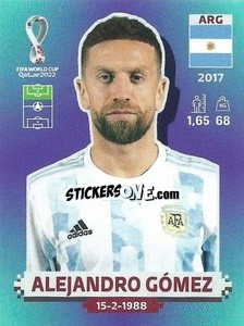 Sticker Alejandro Gómez