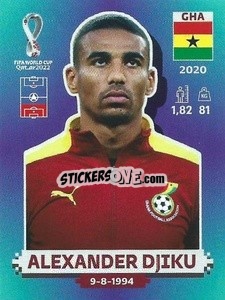 Sticker Alexander Djiku - FIFA World Cup Qatar 2022. Standard Edition - Panini