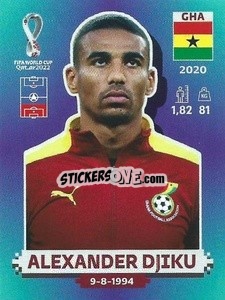 Cromo Alexander Djiku - FIFA World Cup Qatar 2022. Standard Edition - Panini