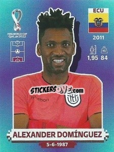 Sticker Alexander Domínguez - FIFA World Cup Qatar 2022. Standard Edition - Panini