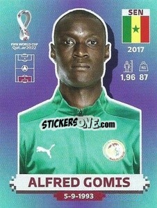 Sticker Alfred Gomis - FIFA World Cup Qatar 2022. Standard Edition - Panini